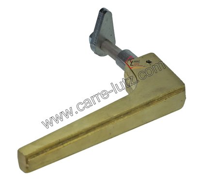 F28566  28566 ou 11495 - Poignée laiton pour porte de foyer / cendrier pour convecteur Efel 90,60 €