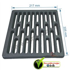 DV0045915-O  Grille de fond de foyer compatible avec Deville - P0045915 60,00 €