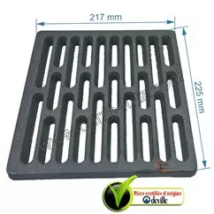 DV0045915-O  P0045915 - Grille de fond de foyer Deville 60,00 €