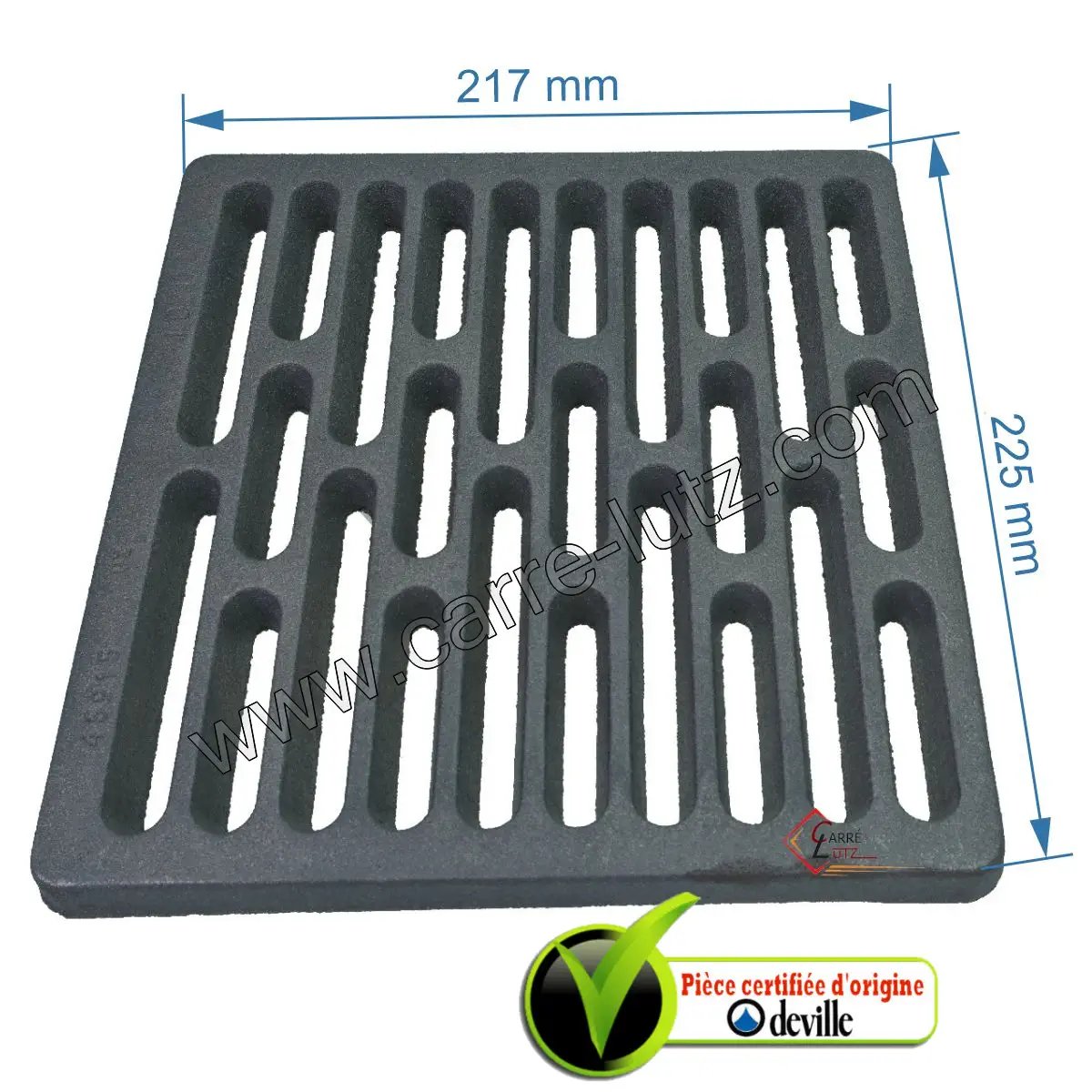 DV0045915-O  Grille de fond de foyer compatible avec Deville - P0045915 60,00 €