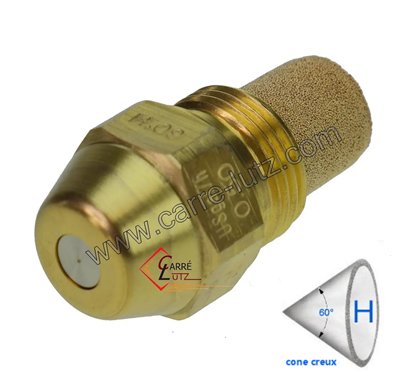6025029 Gicleur Danfoss 0,50 Gph H 60° 13,50 €