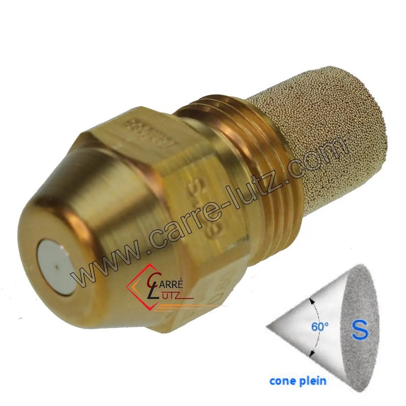 6025038  Gicleur Danfoss 0,60 Gph 60° S 13,50 €