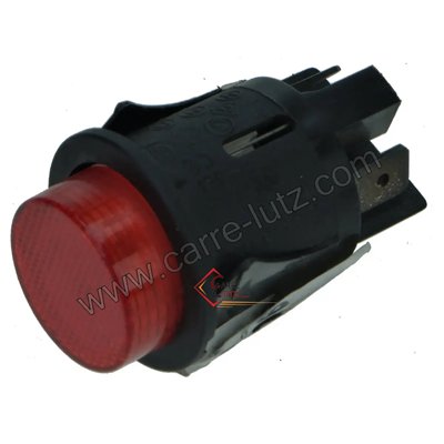 220206 Interrupteur poussoir rond à voyant 3 cosses 7,50 €