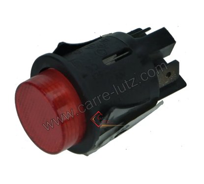 220206  Interrupteur poussoir rond à voyant 3 cosses 7,50 €