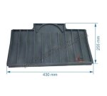 704833  10321375400 - Derrière de réservoir combustible pour convecteur Godin Régence 3754 151,50 €