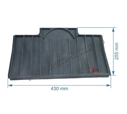 704833  10321375400 - Derrière de réservoir combustible pour convecteur Godin Régence 3754 151,50 €