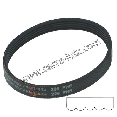 726263  491500302 - Courroie plate 226 H5 de sèche linge Arcelik Beko  7,50 €