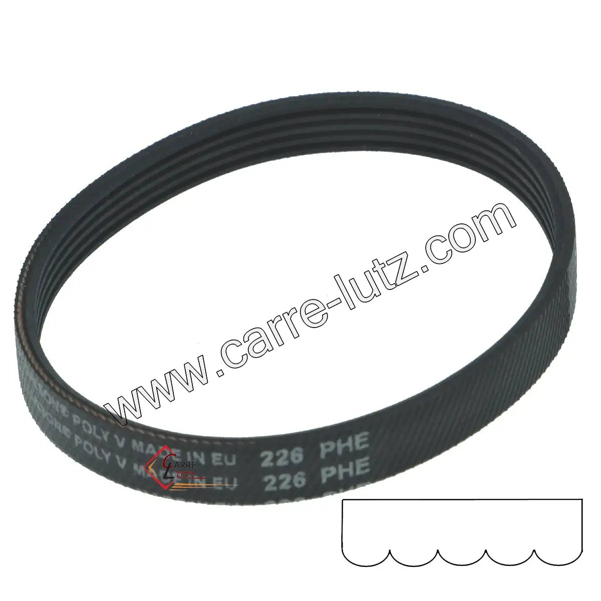 726263 491500302 - Courroie plate 226 H5 de sèche linge Arcelik Beko 7,50 € 726263 491500302 - Courroie plate 226 H5 de sèche linge Arcelik Beko 7,50 €