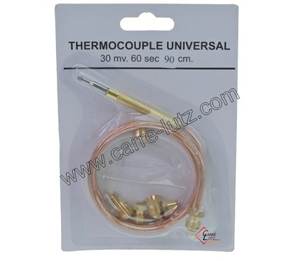 796001  Thermocouple universel T60 longueur 90 cm 8,10 €