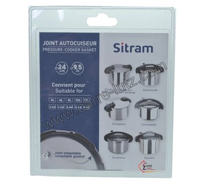853013  Joint pour autocuiseur Sitram prima 15,80 €