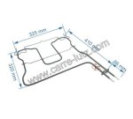 20390048  C00526533 - Résistance de sole 1150W de four Ariston Indesit 11,70 €