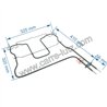 20390048  C00526533 - Résistance de sole 1150W de four Ariston Indesit 11,70 €
