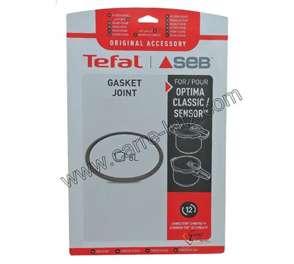 SEB790363  Joint d'autocuiseur 8 litres Seb Sensor inox 22,70 €