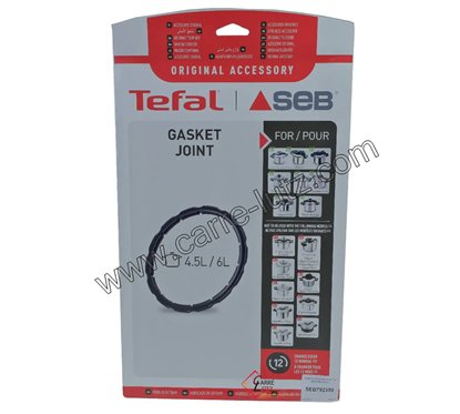 SEB792350  Joint d'autocuiseur 4,5 6 7,5 litres Seb clipso 20,60 €