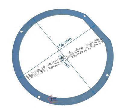 Joint de ventilateur d extracteur de fumée de poele à pellets