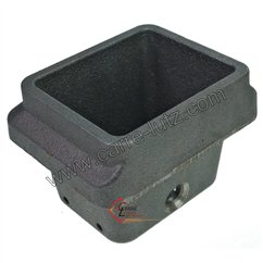 Pot bruleur ou creuset de foyer de poêle à granulé modele standard