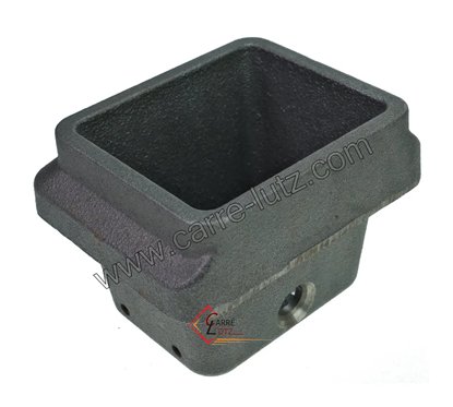 Pot bruleur ou creuset de foyer de poêle à granulé modele standard