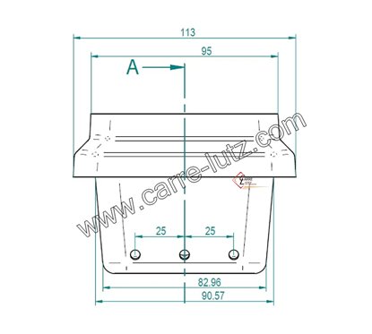 704387  Pot bruleur ou creuset de foyer de poêle à granulé modele standard 35,50 €