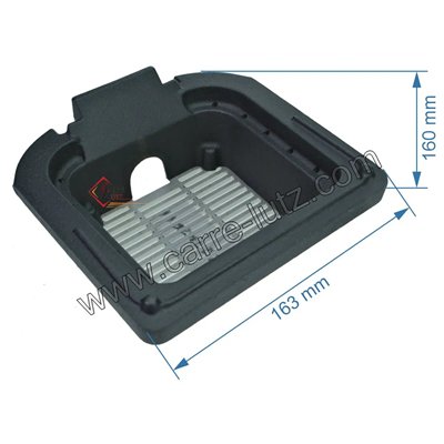 704422  235722 - Pot bruleur ou creuset de foyer pour poele a granulé Edilkamin  147,60 €