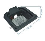 704422  235722 - Pot bruleur ou creuset de foyer pour poele a granulé Edilkamin  147,60 €