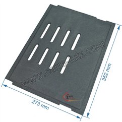 702128  Demie grille de poêle compatible avec Invicta Le ch'ti poêle - F610164B 53,30 €
