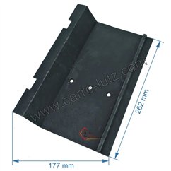704973  Plaque de protection de coté 10173310253 pour convecteur Godin 3102 84,50 €