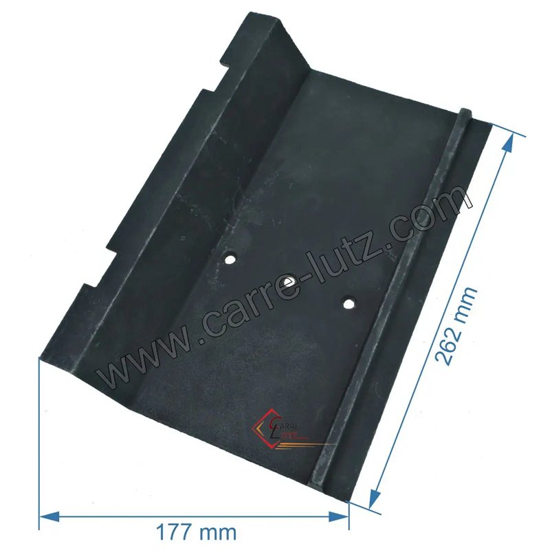 Plaque de protection de coté 10173310253 pour convecteur Godin 3102