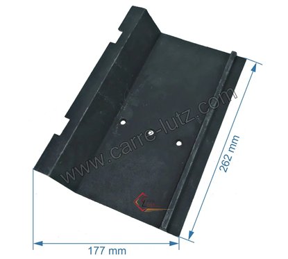 704973 Plaque de protection de coté 10173310253 pour convecteur Godin 3102 18,60 €