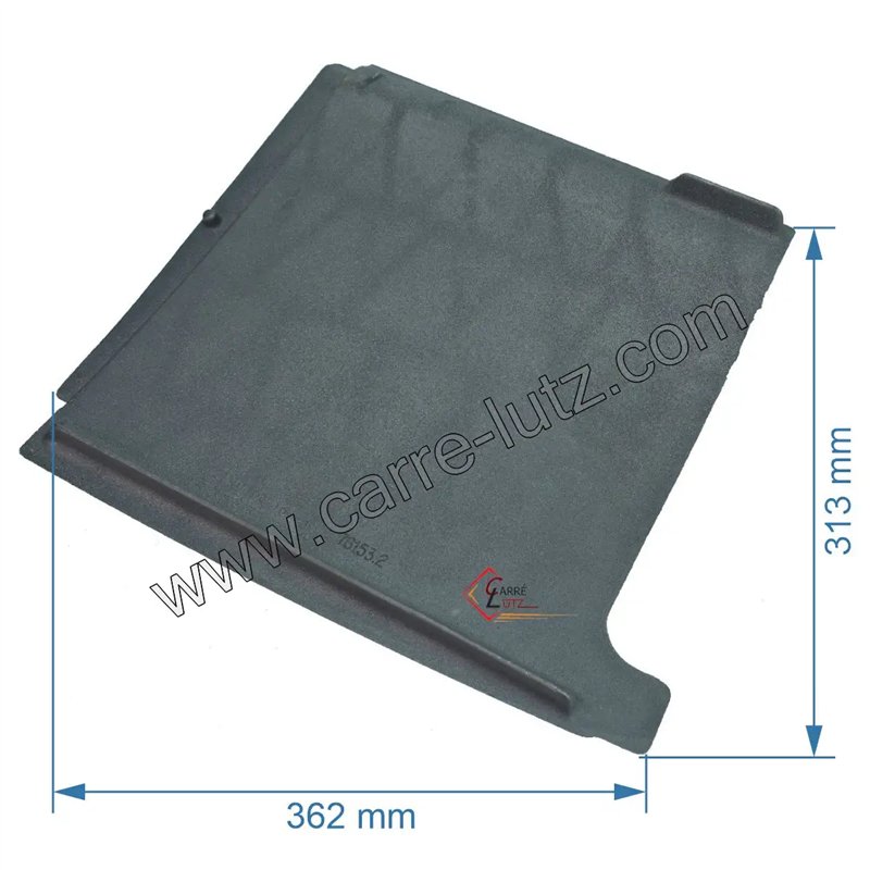 76153 - Deflecteur gauche de foyer Dovre 760