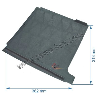 70290014  76153 - Deflecteur gauche de foyer Dovre 760 136,30 €