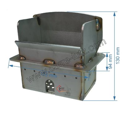 P0026841 - Creuset pour poele a granulé Deville C07707