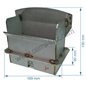 Creuset inox pour poele à granulé compatible avec Deville C077GD - P0026925