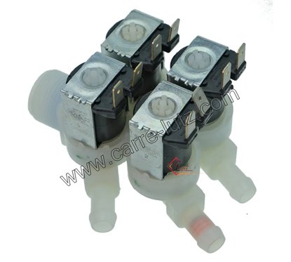 209080  52x0630 - Electrovanne 4 voies 180° de lave linge Fagor Brandt Vedette  31,30 €