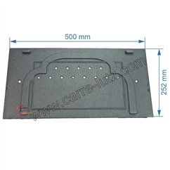 702249 Taque décorée F612621B-C de foyer de poêle Invicta Alma 94,90 €