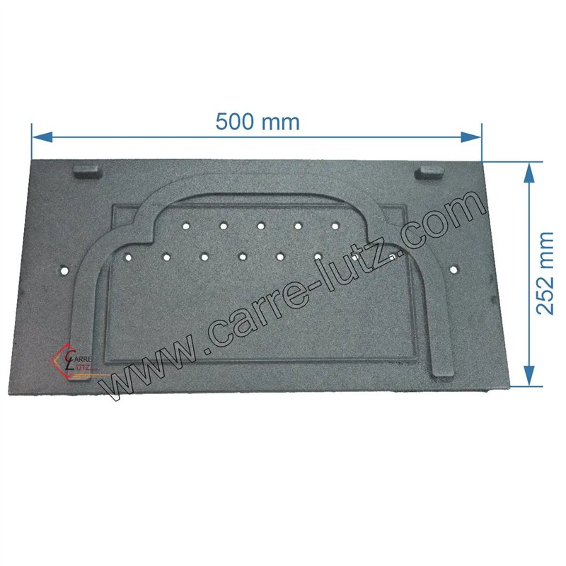 702249  Taque décorée de foyer de poêle compatible avec Invicta Alma - F612621B-C 94,90 €