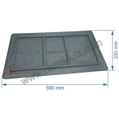 702250  Déflecteur de foyer compatible avec Invicta Alma Primo - F612622B-A 128,50 €