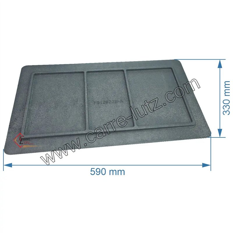 Déflecteur de foyer compatible avec Invicta Alma Primo - F612622B-A