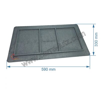 702250  Déflecteur de foyer compatible avec Invicta Alma Primo - F612622B-A 128,50 €