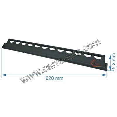 702251 Chenet de foyer de poêle compatible avec Invicta Alma Primo - F612623B-B 28,80 €