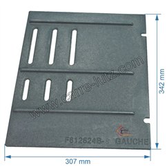 702252 Demie grille de foyer gauche F612624B-B de poêle Invicta Alma Primo 83,40 €