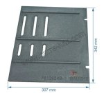 702252  Demie grille de foyer gauche F612624B-B de poêle Invicta Alma Primo 83,40 €