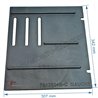 702252  Demie grille de foyer gauche F612624B-B de poêle Invicta Alma Primo 83,40 €