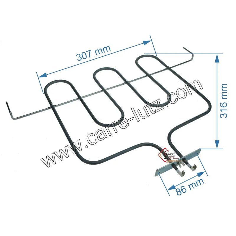 Résistance de sole 1600W de four, 93710119 Candy Rosières Résistance de sole 1600W de four, 93710119 Candy Rosières