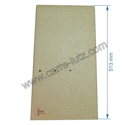 70523060 Plaque arriere droite 513 mm vermiculite 808134 Panadero Nevada 30,40 €
