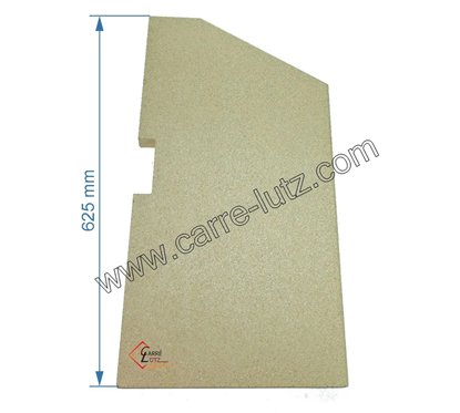 70523065 Plaque laterale gauche 625mm vermiculite 808132 Panadero Nevada 60,70 €