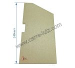 70523066  Plaque laterale gauche 610mm vermiculite 808132 Panadero Nevada 60,70 €