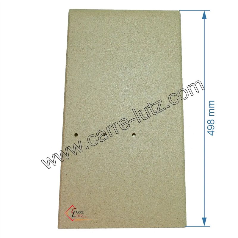 Plaque arriere droite 498 mm vermiculite Panadero Nevada Plaque arriere droite 498 mm vermiculite Panadero Nevada
