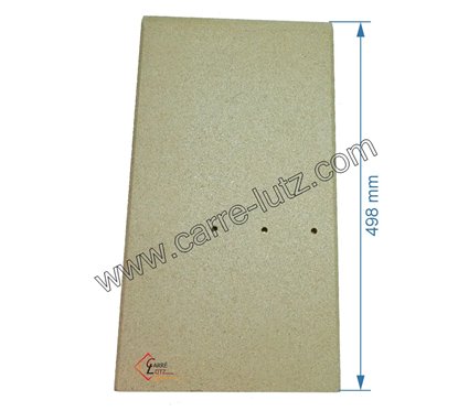 70523068 Plaque arriere gauche 498 mm vermiculite 808134 Panadero Nevada 30,40 €