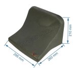 702013  Déflecteur de foyer de poêle compatible avec Invicta - F610438B 77,10 €