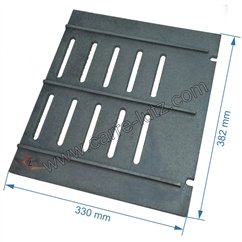 702254  Demie grille de foyer de poêle compatible avec Invicta Alma SA1 - F610196B 81,20 €